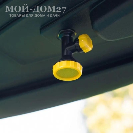 Бак для душа 80 литров с подогревом | Мой-Дом27 | Оснащен электронагревателем 2кВт, обеспечивает быстрый и равномерный нагрев воды в баке.<br>
 Нагрев 80 литров с 10 до 40 градусов примерно за 1,5 часа.<br>
 Цифровое табло покажет текущую температуру и малый уровень воды<br>
В комплектацию входит боковой штуцер для залива воды и душевая лейка.